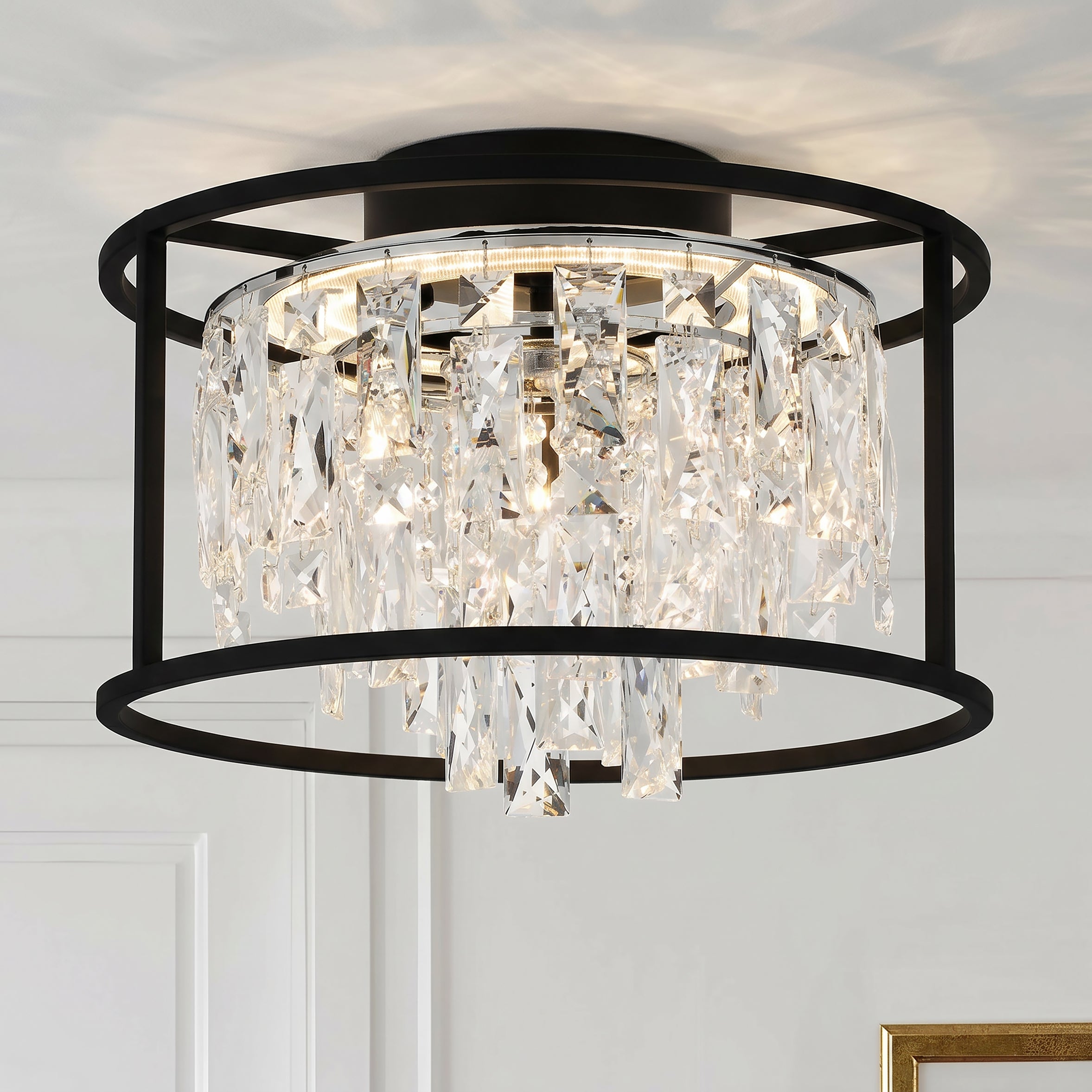 Quoizel Brilliance stropní svítídlo matte black