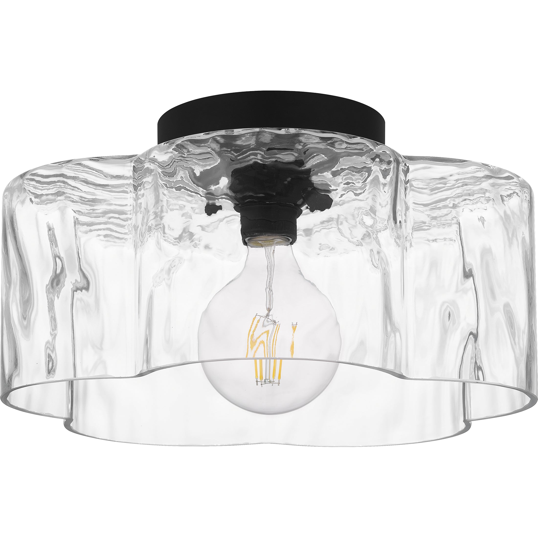 Quoizel Lilly Semi-Flush stropní svítidlo černé