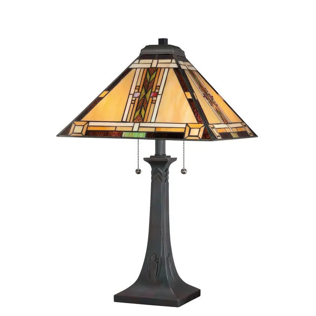 Quoizel Navajo Table Lamp lampa Valiant Bronze