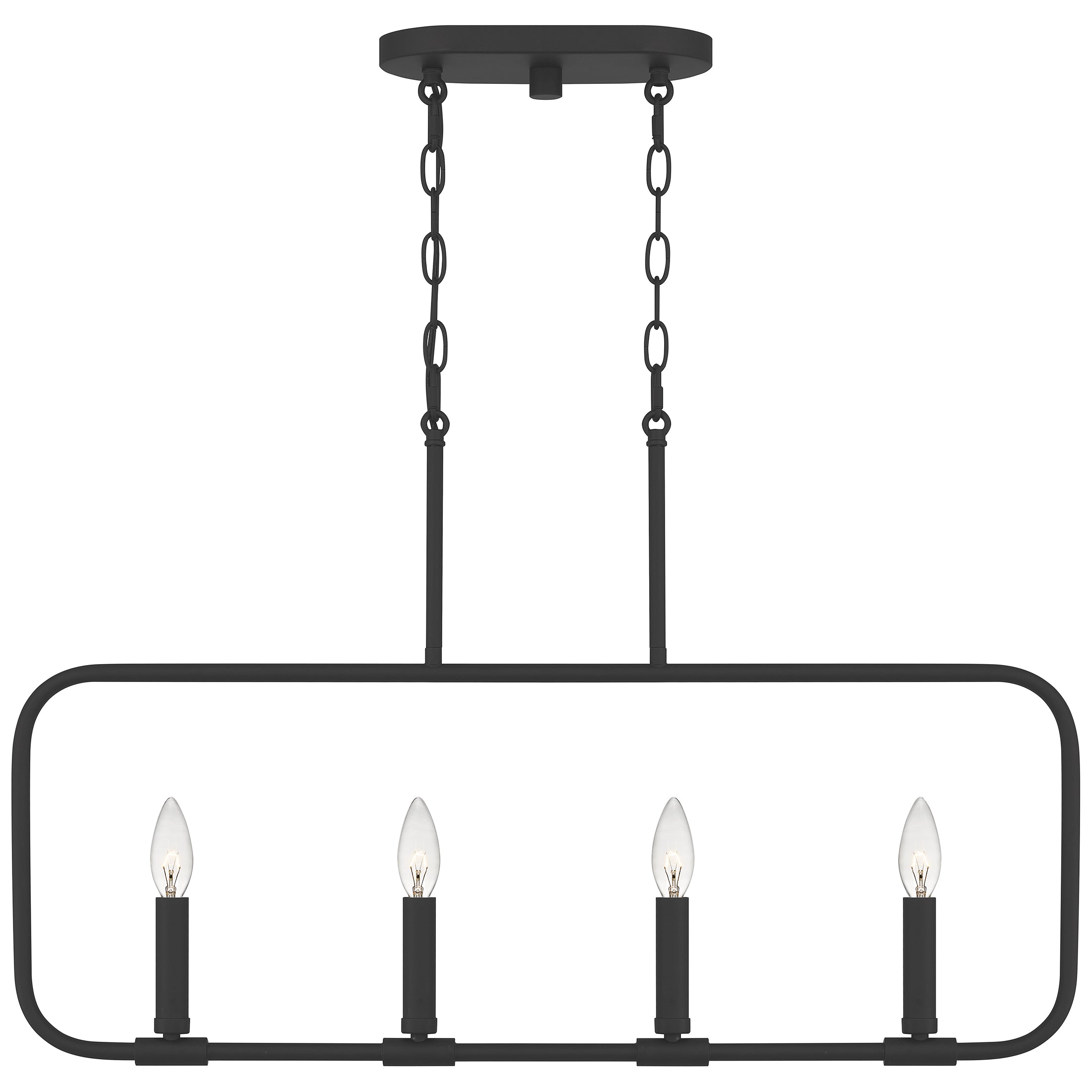 Quoizel Abner Island Light lustr aged brass