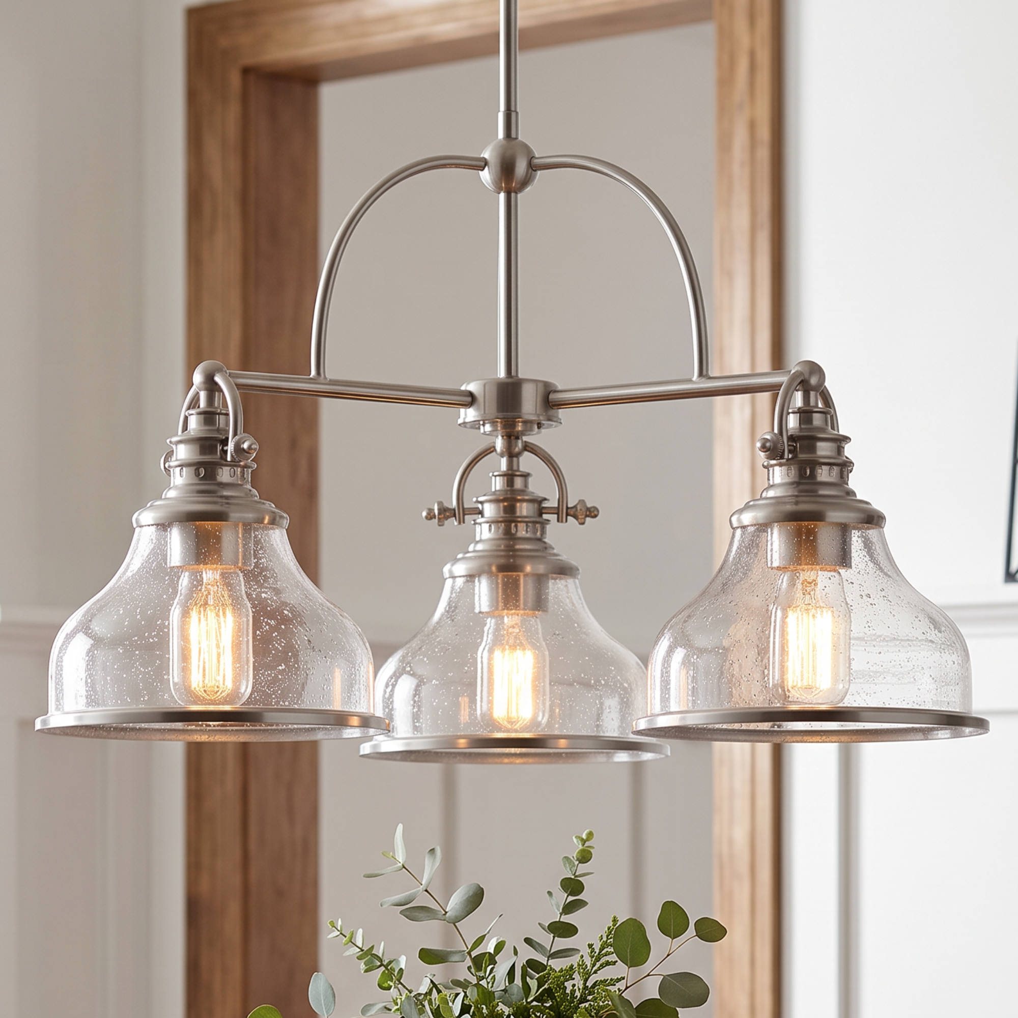 Quoizel Grant Chandelier lustr bronzový čiré sklo
