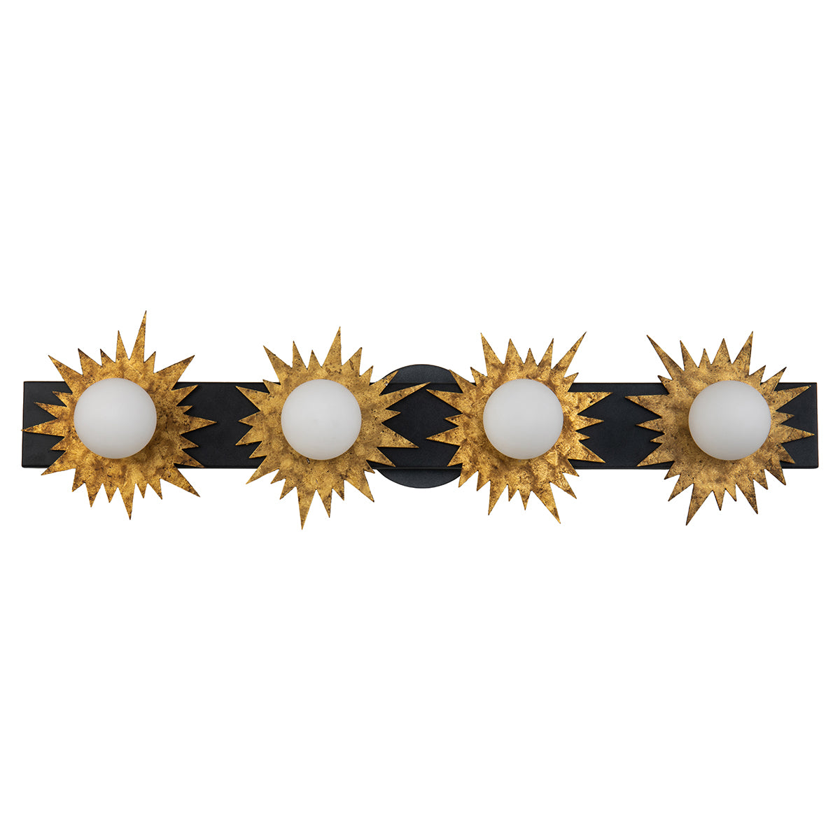 Gilded Nola Soleil 4 koupelnové svítlo zinek gold
