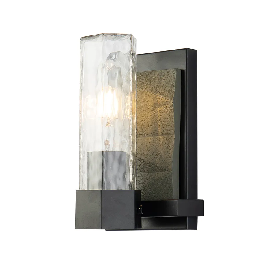 Gilded Nola Navarre koupelnová lampa 1 světlo šedá