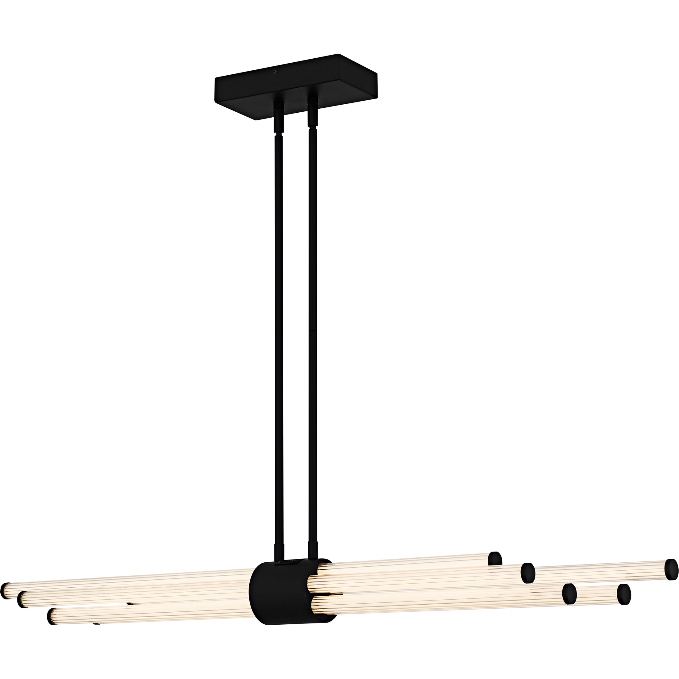 Quoizel Talbott ostrovní svítidlo Matte Black LED