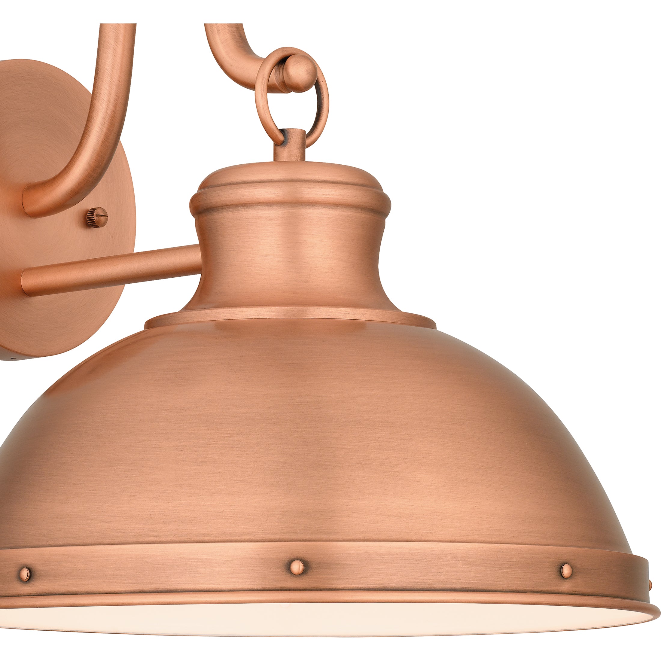 Quoizel Jameson nástěnná lucerna 11.75" Aged Copper měď