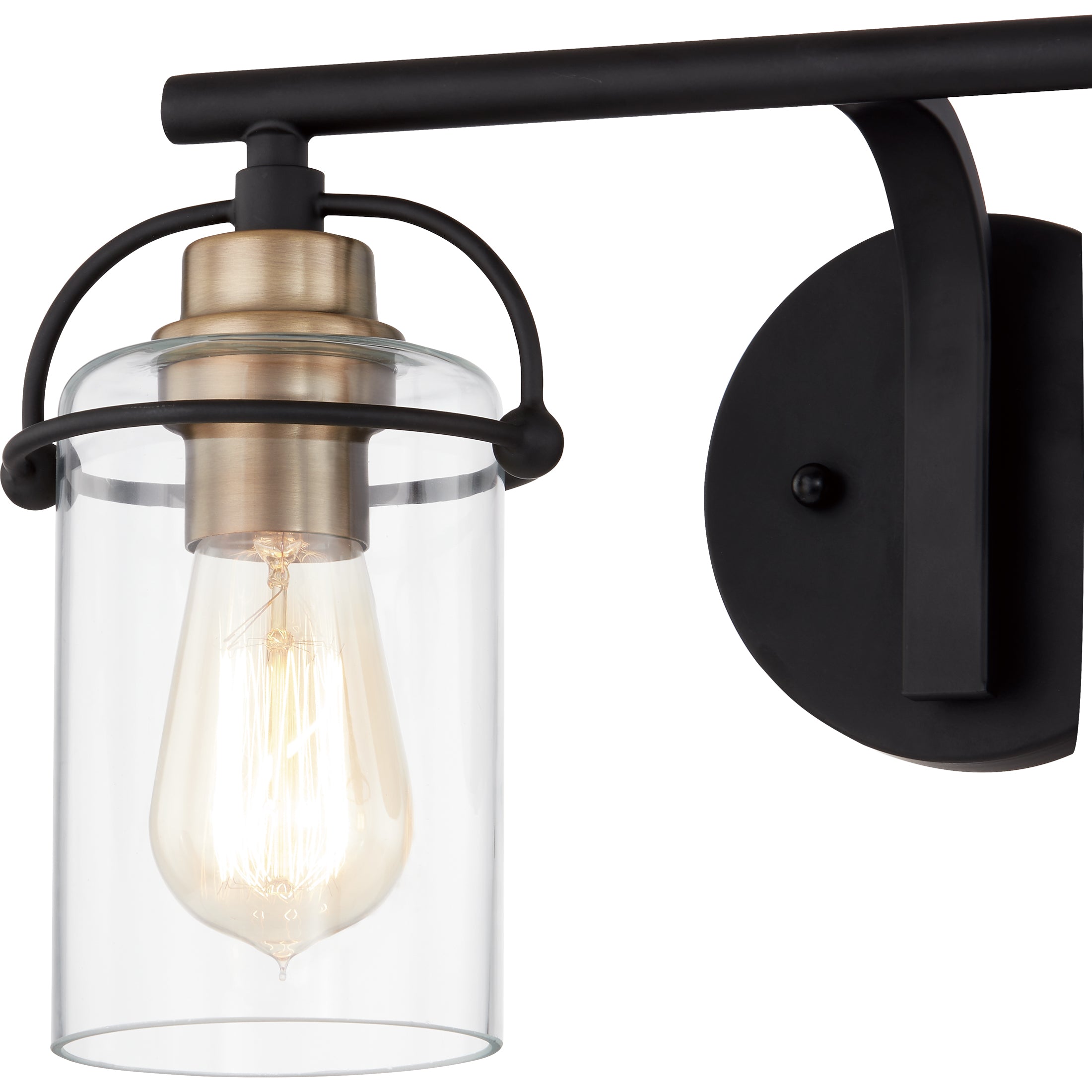Quoizel Emerson Bath Light koupelnové svítidlo 2 světla black