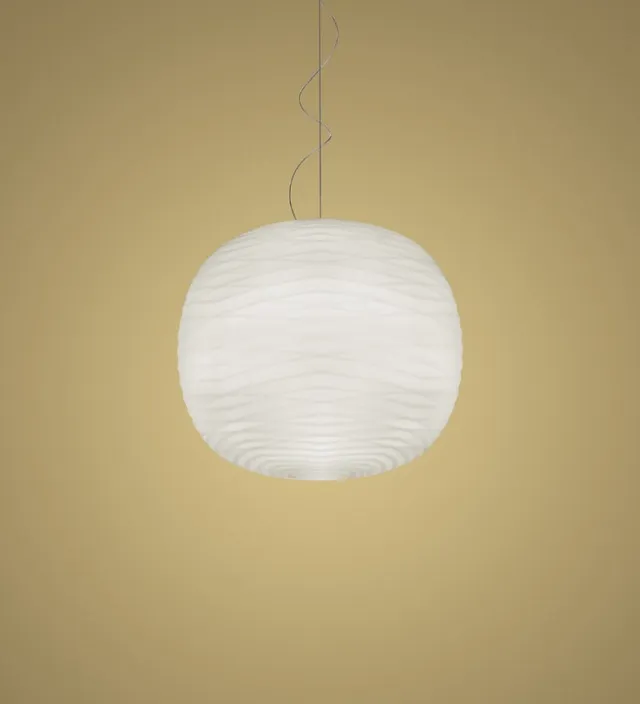 Foscarini Gem stolní lampa skleněná