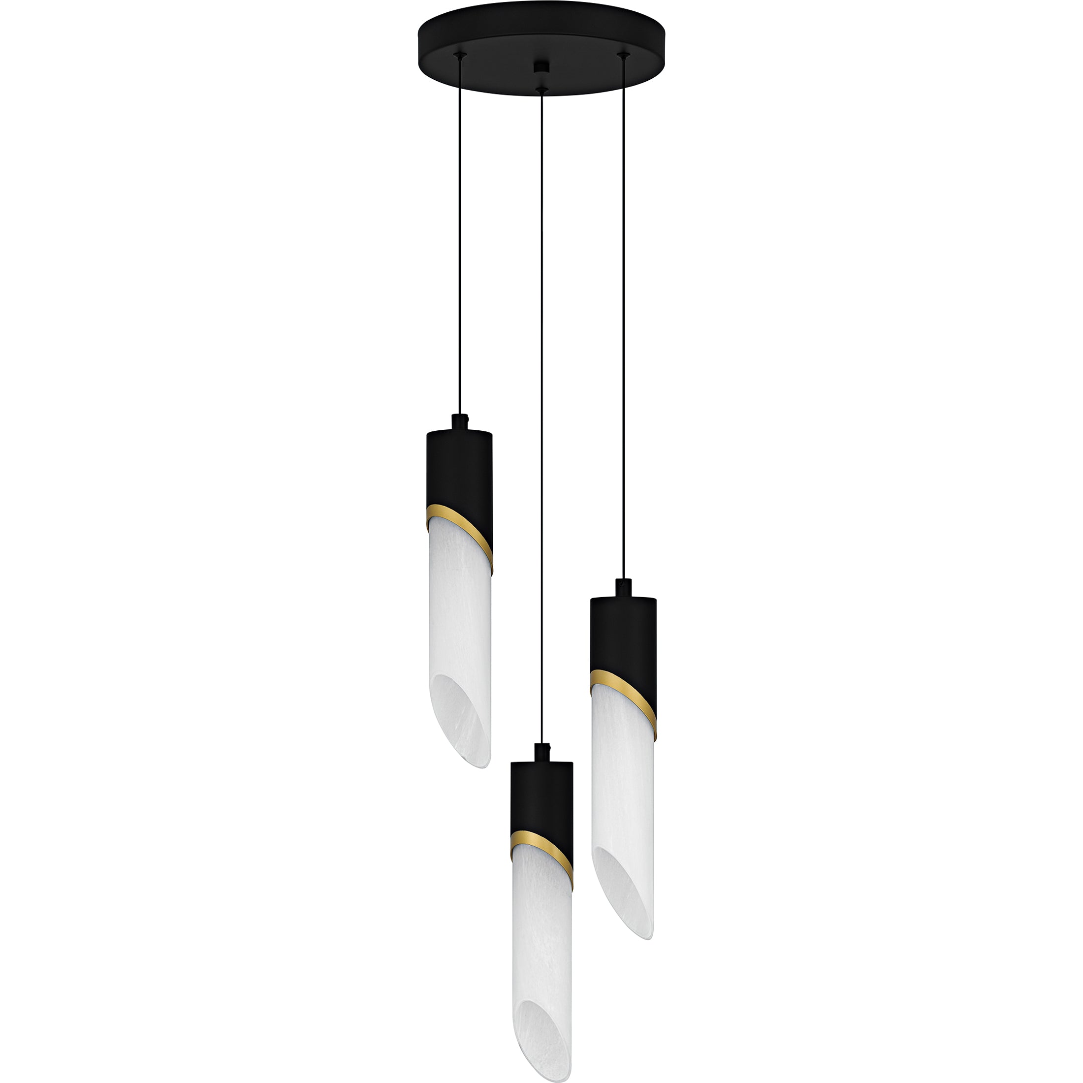 Quoizel Alys Pendant závěsné svítidlo Matte Black LED