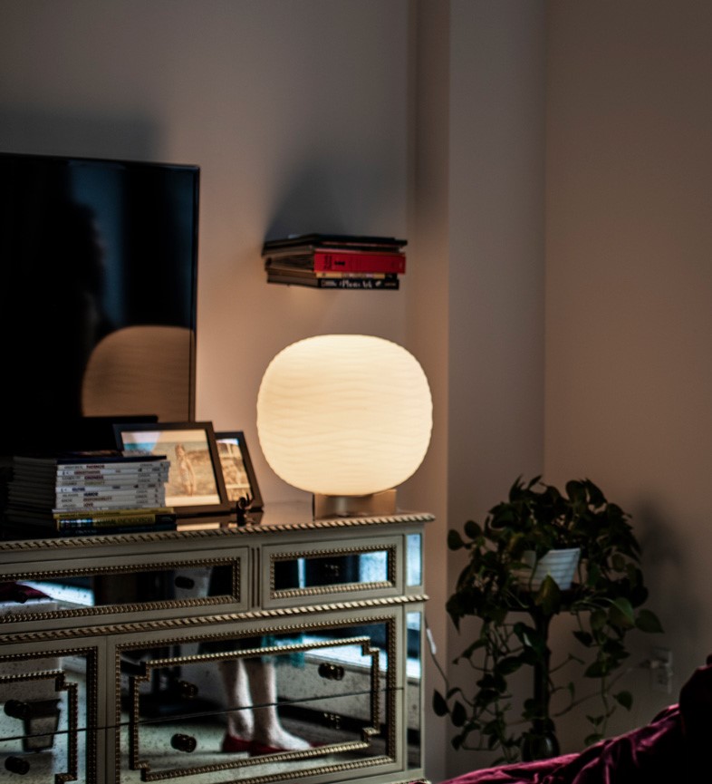 Foscarini Gem stolní lampa foukané sklo
