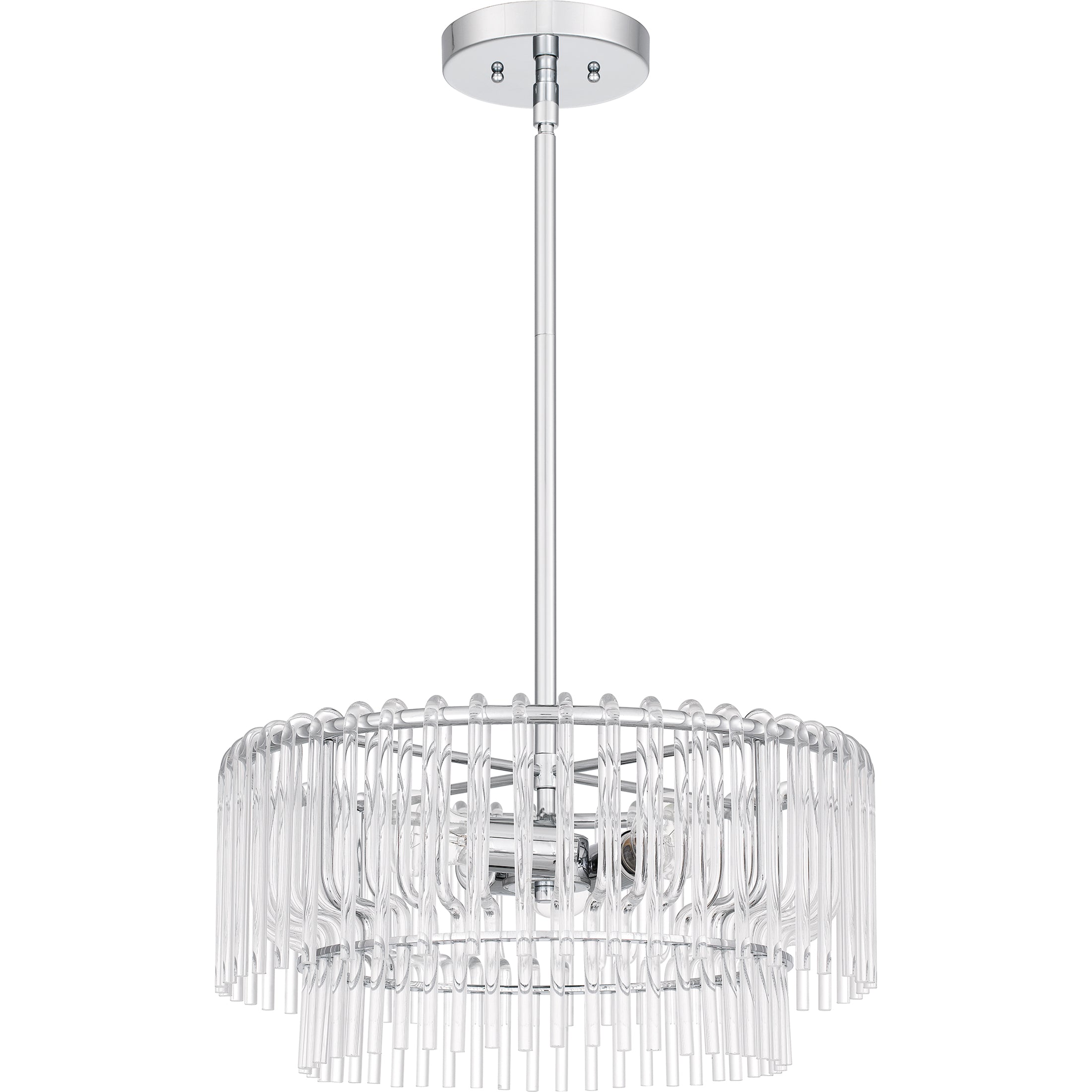 Quoizel Tayshia Pendant závěsné svítidlo Polished Chrome