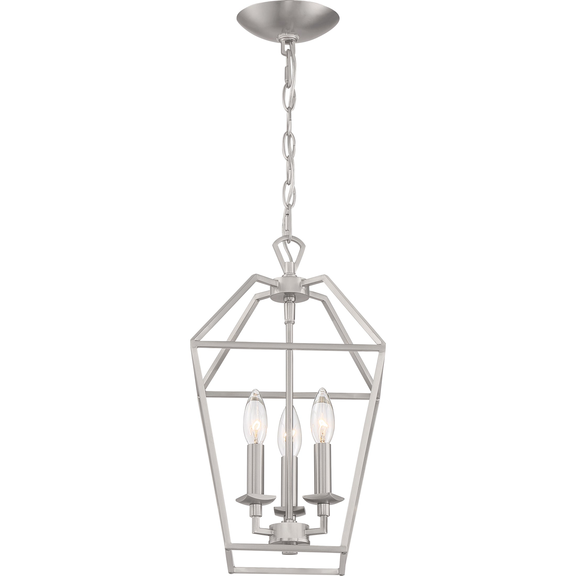 Quoizel Aviary závěsné svítidlo nikl mini