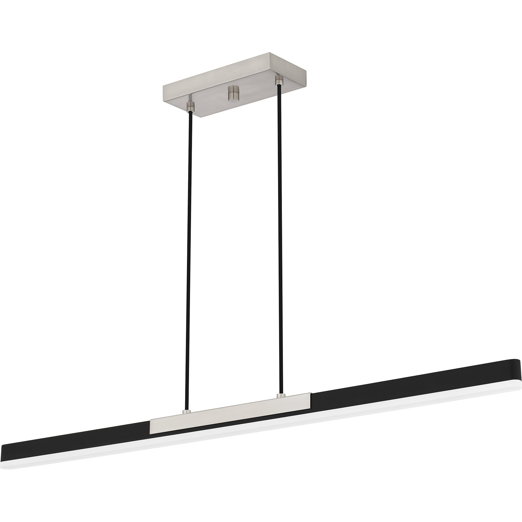 Quoizel Colter Island Light lineární lustr nikl LED