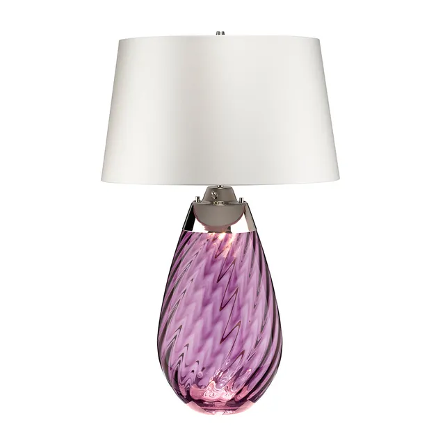 Gilded Nola Lena Large stolní lampa švestková