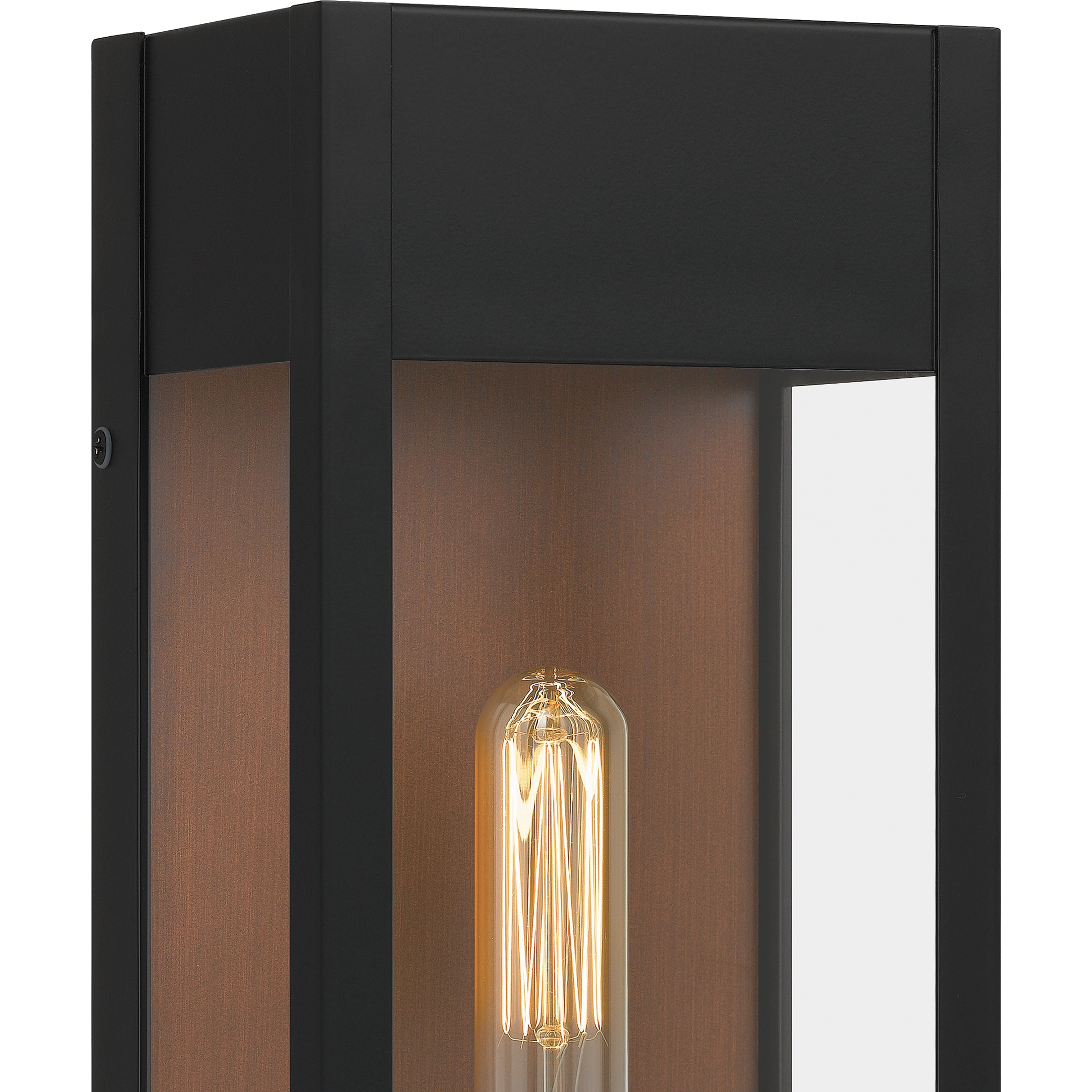 Quoizel Maren venkovní nástěnná lampa 18" Matte Black