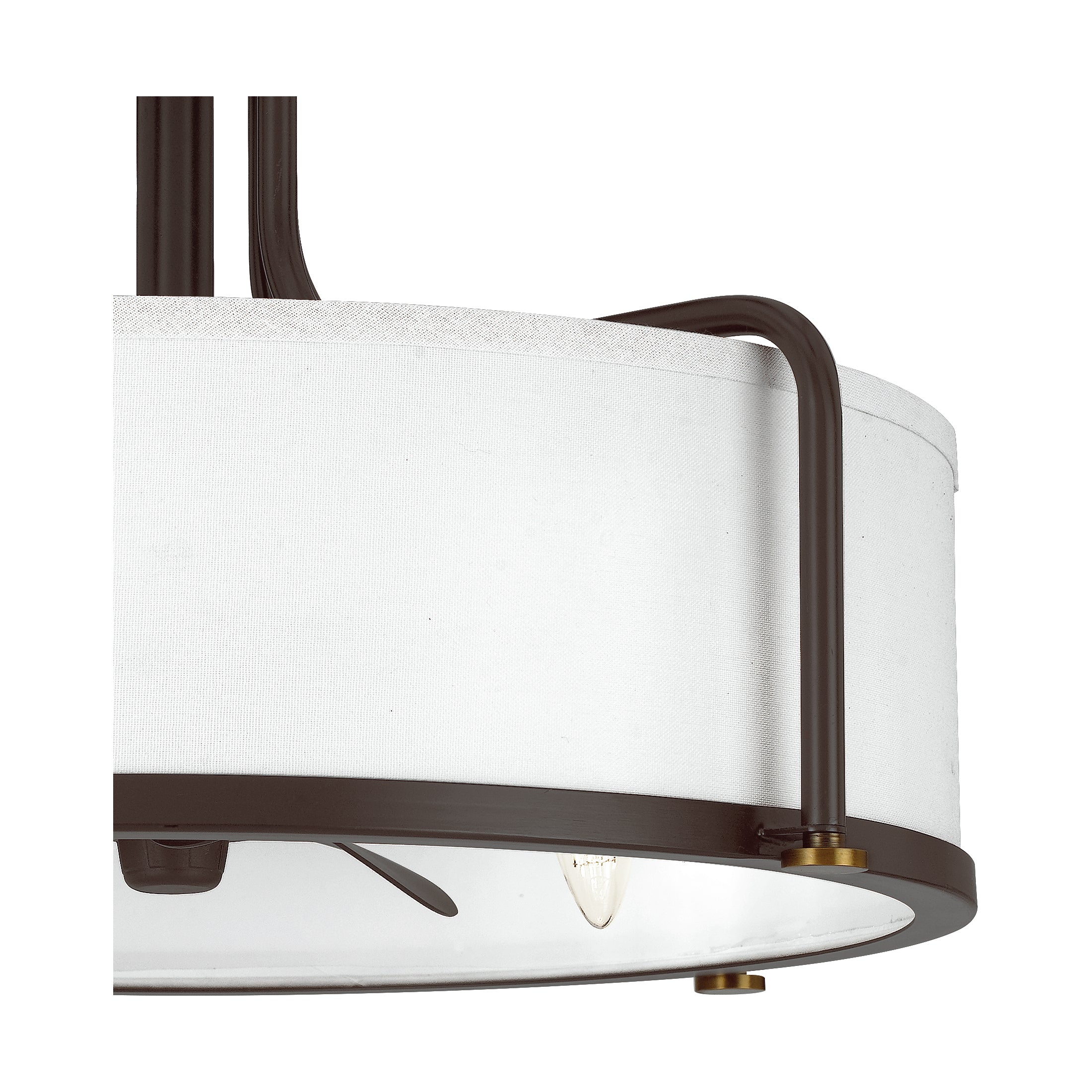 Quoizel Calvary Fan Light stropní ventilátor bronz LED