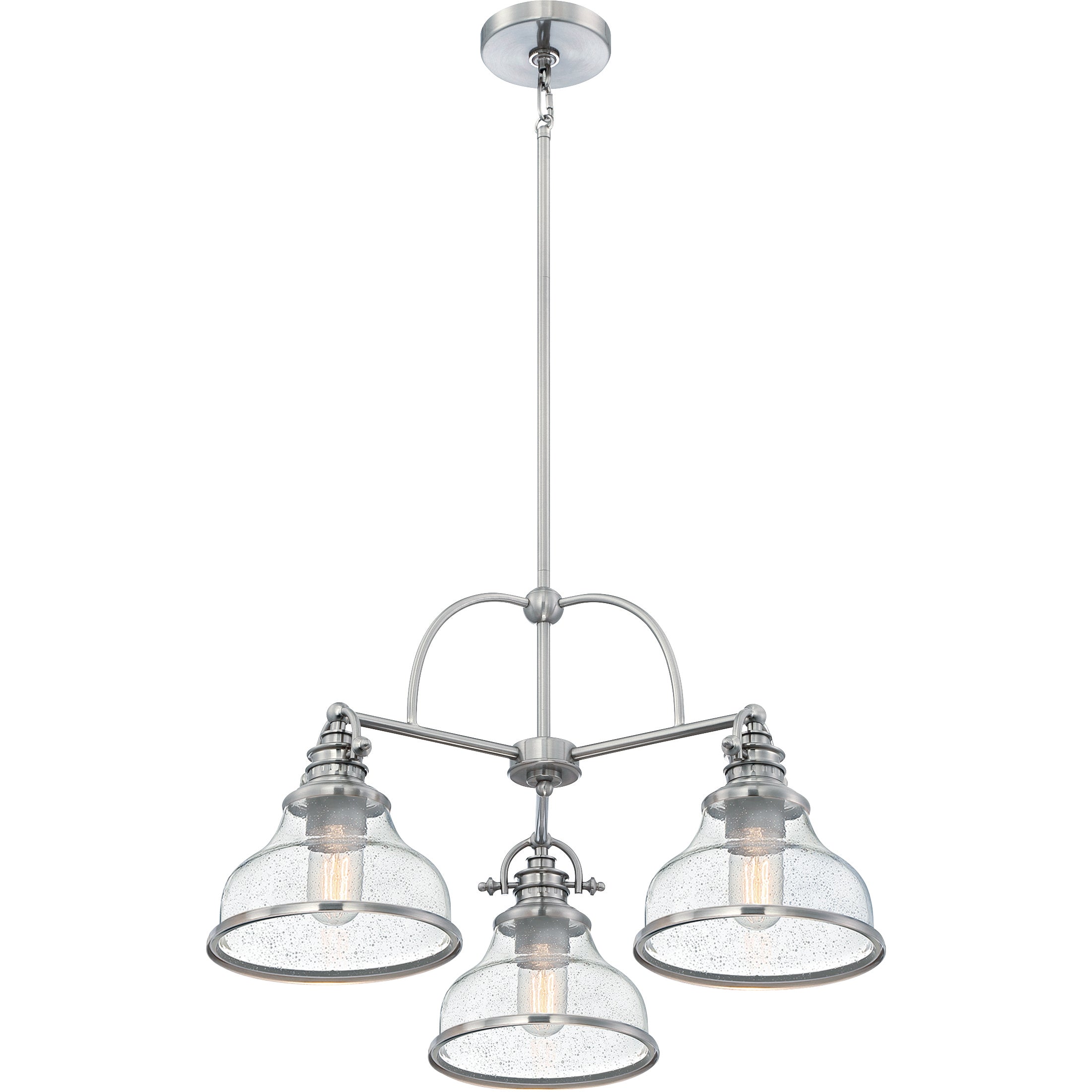 Quoizel Grant Chandelier lustr bronzový čiré sklo