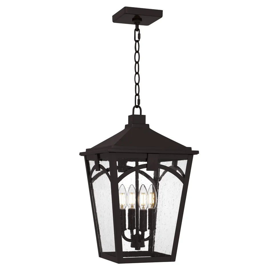 Quoizel Jaxon Hanging Light závěs western bronze