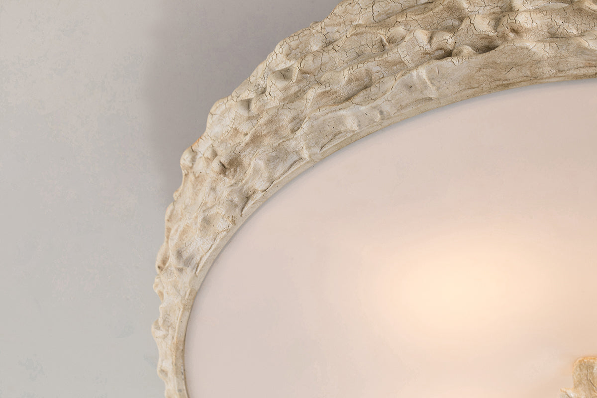 Gilded Nola Trellis 20 stropní svítidlo putty