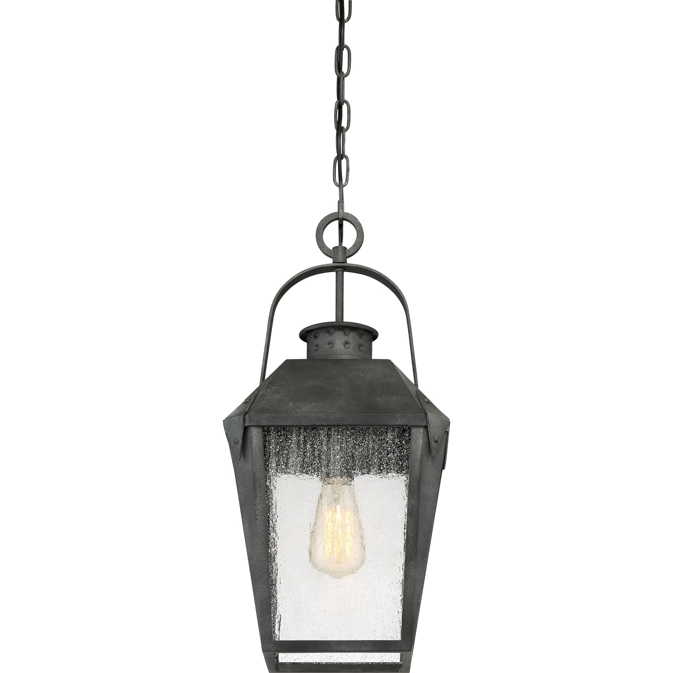 Quoizel Carriage Hanging Light závěs mottled black