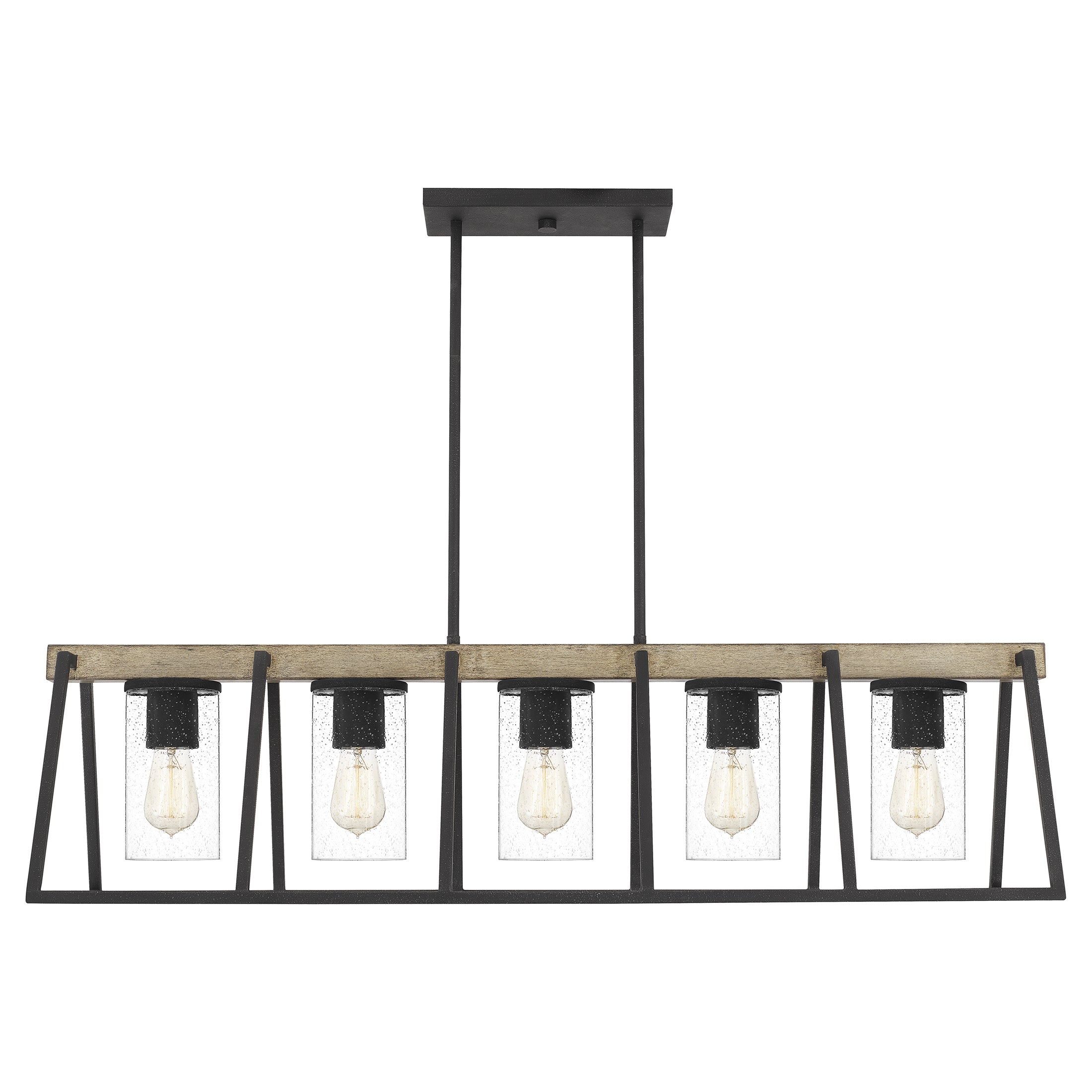 Quoizel Brockton Outdoor Chandelier venkovní lustr šedý 6 světel