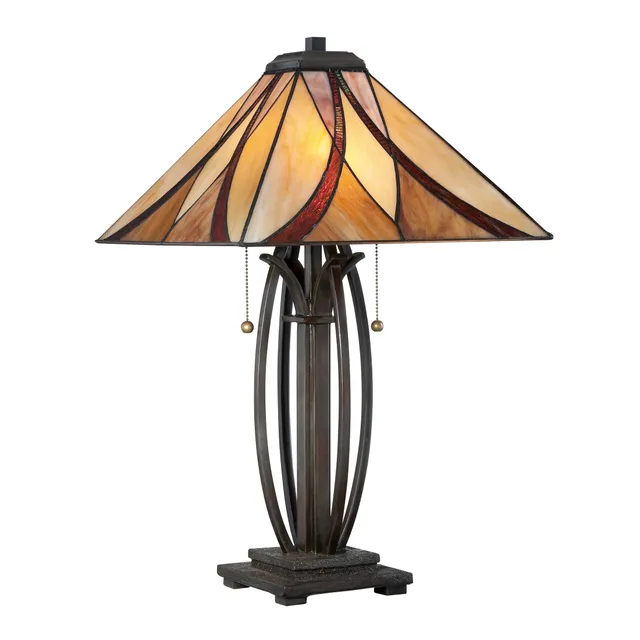 Quoizel Asheville Table Lamp stolní lampa valiant bronze