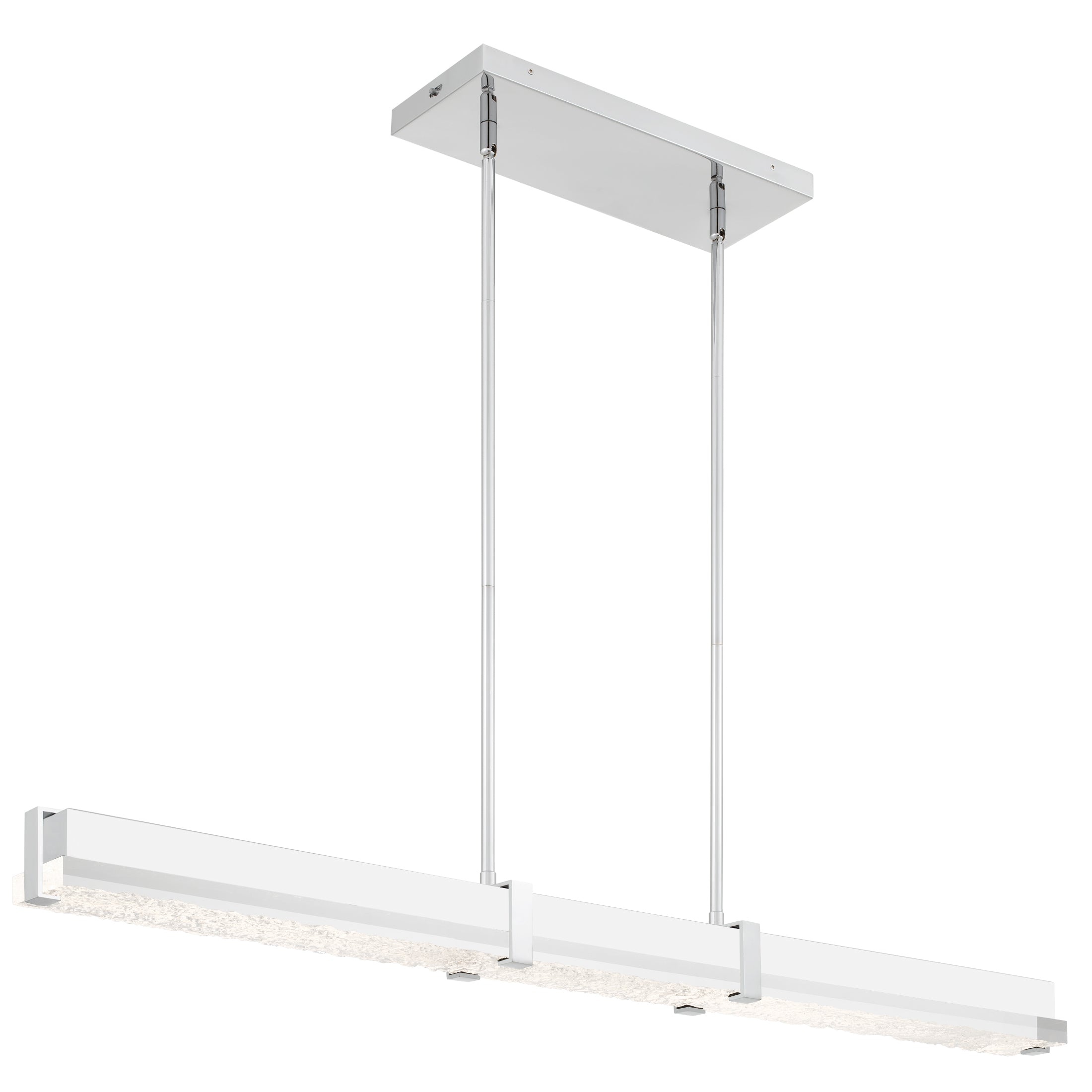 Quoizel Theodore Island Light lustr černý lineární LED