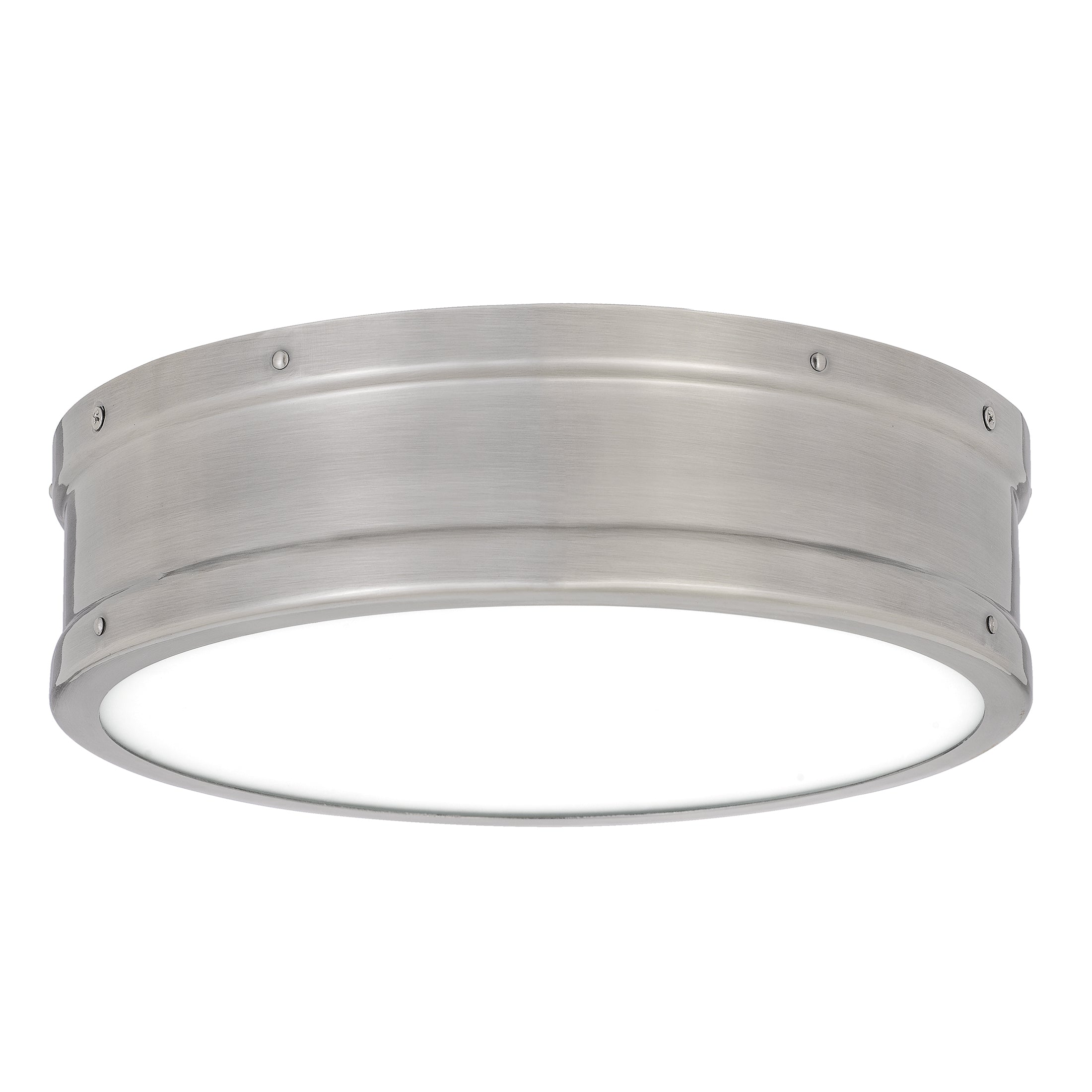 Quoizel Ahoy Flush Mount stropní svítidlo matná černá LED