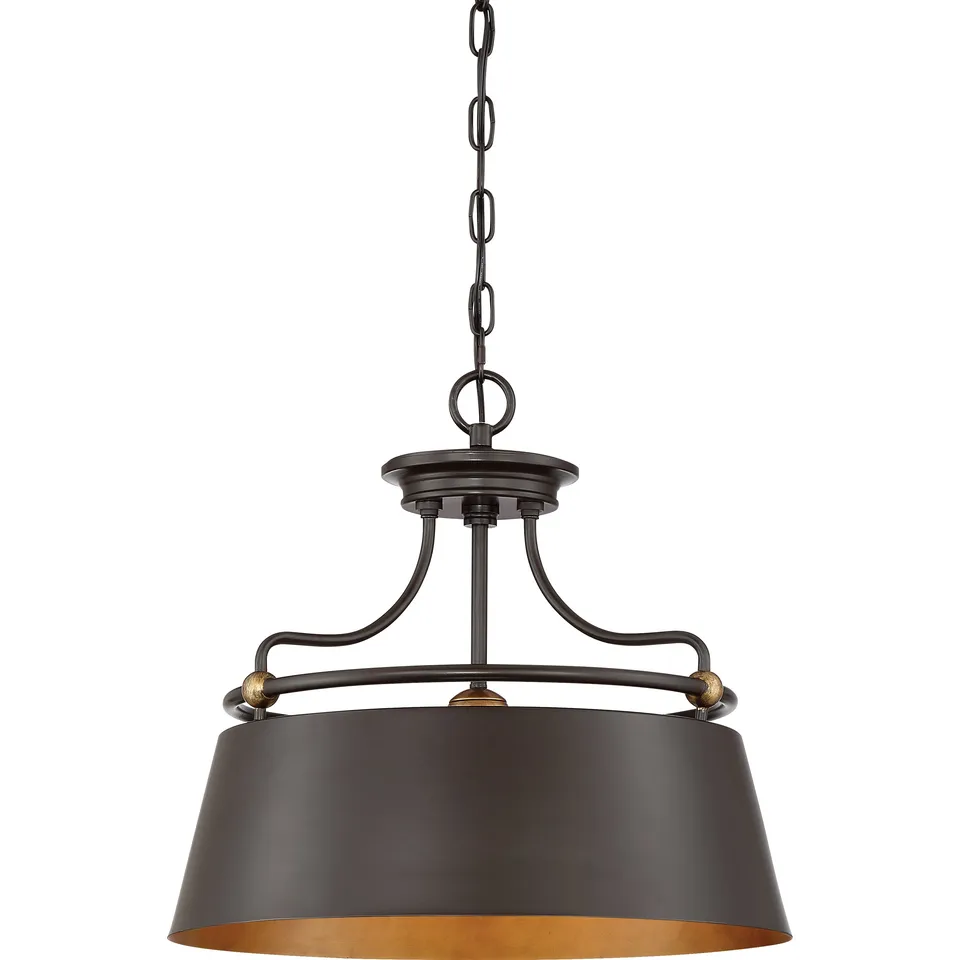 Quoizel Fairview závěsné svítidlo Western Bronze 61 cm