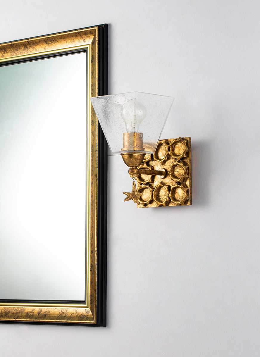 Gilded Nola Star 1 Light koupelnové svítidlo dekorativní