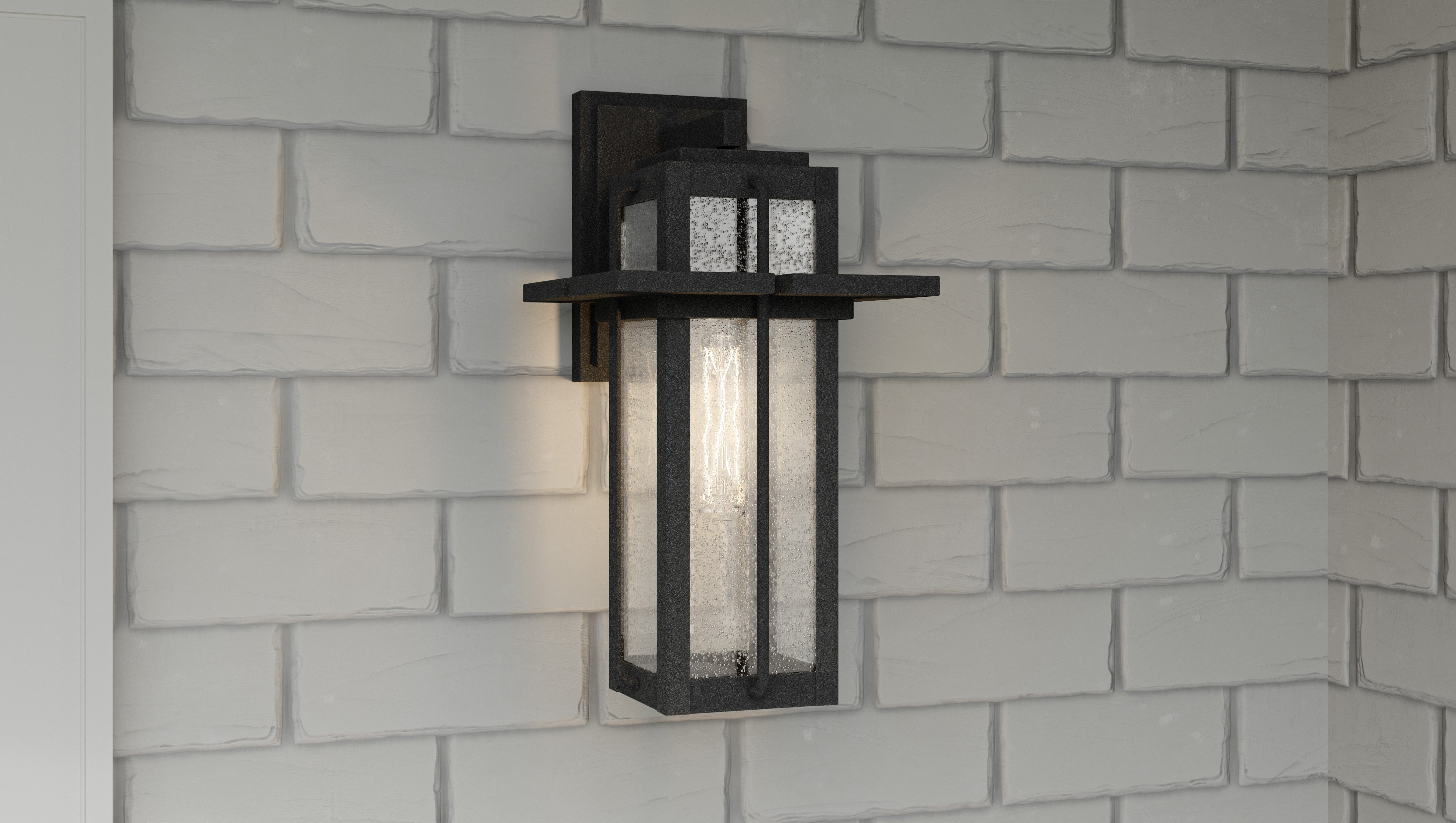 Quoizel Randall Wall Light svítidlo 13" mottled black