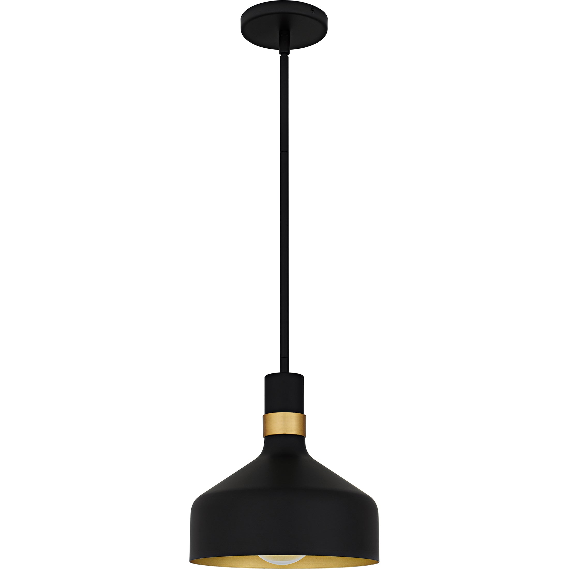 Quoizel Arbor Mini závěsné svítidlo matná černá kovové